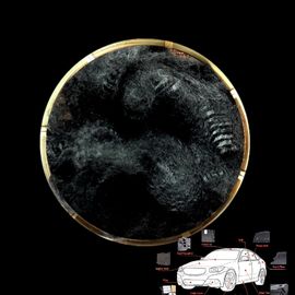 Soft Low Melt Polyester Staple Fiber Psf Black