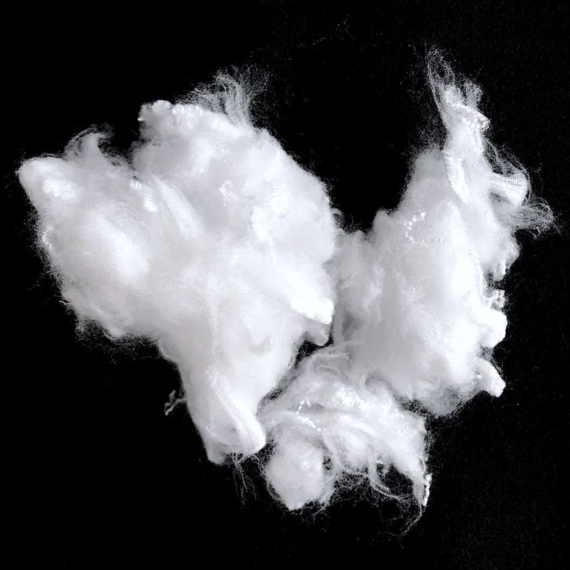G100 Type Raw White 100% Lyocell Staple Fiber For Baby Products